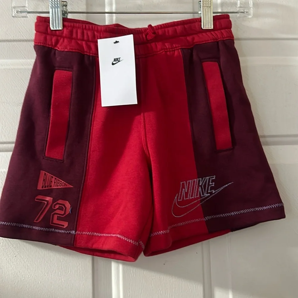 Nike Sportswear Shorts: RED: NEW WITH TAGS: SIZE XS